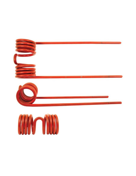 Muelle pick-up - - - Longitud:204mm, Anchura:76mm, Ø5.5mm - Recambio para Welger Corresponde a: 0940530200