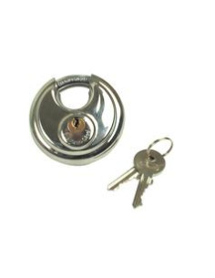 Candado Redondo - Acero Inoxidable