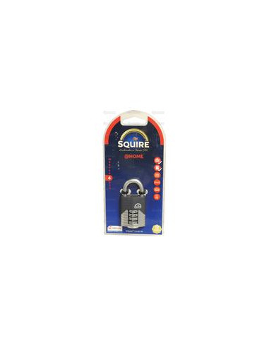 Squire 40 COMBI Candado con Combinación Vulcan, Anchura del cuerpo: 40mm (Clasificación de seguridad: 4)