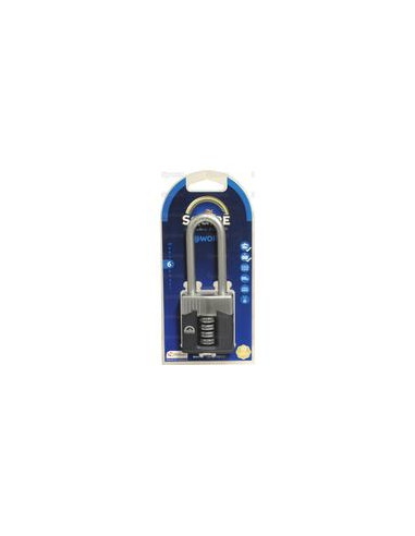 Squire 45/2.5 COMBI Candado Warrior, Anchura del cuerpo: 45mm (Clasificación de seguridad: 6)
