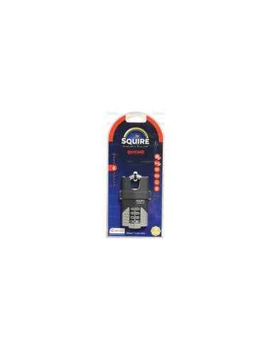 Squire 50CS COMBI Candado con Combinación Vulcan, Anchura del cuerpo: 50mm (Clasificación de seguridad: 6)