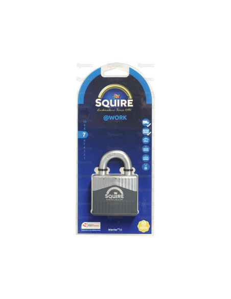 Squire 55 Candado Warrior, Anchura del cuerpo: 55mm (Clasificación de seguridad: 8)