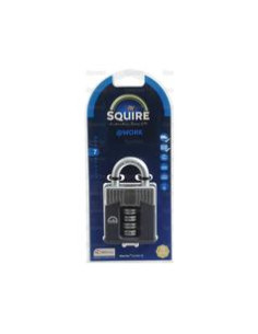Squire 55 COMBI Candado Warrior, Anchura del cuerpo: 55mm...