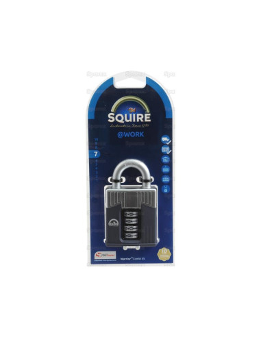 Squire 55 COMBI Candado Warrior, Anchura del...