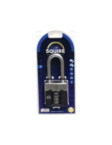 Squire 55/2.5 COMBI Candado Warrior, Anchura...