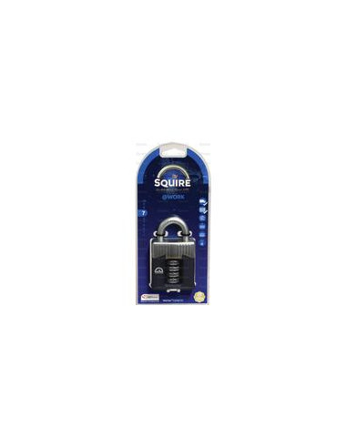 Squire 55CS COMBI Candado Warrior, Anchura del cuerpo: 55mm (Clasificación de seguridad: 8)