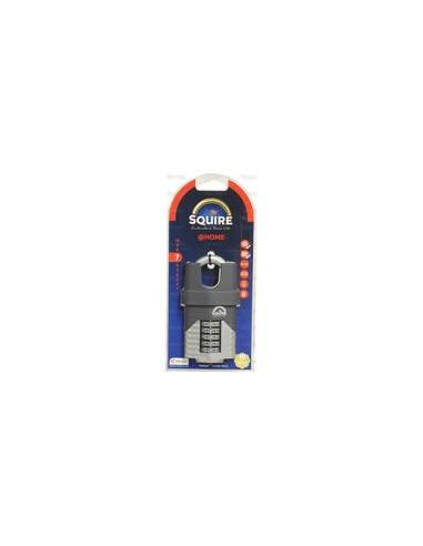 Squire 60CS COMBI Candado con Combinación Vulcan, Anchura del cuerpo: 60mm (Clasificación de seguridad: 7)