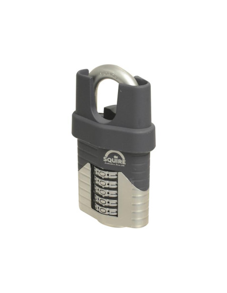 Squire 60CS COMBI Candado con Combinación Vulcan, Anchura del cuerpo: 60mm (Clasificación de seguridad: 7)