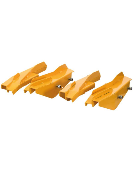 Juego de Paletas 320mm Dcha/Izda (Con Tornillos, Tuercas y Arandelas Inoxidables)