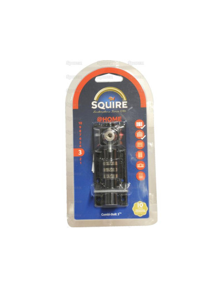 Squire Combi-3 Tornillos - Negro Acabado (Clasificación de seguridad: 3)