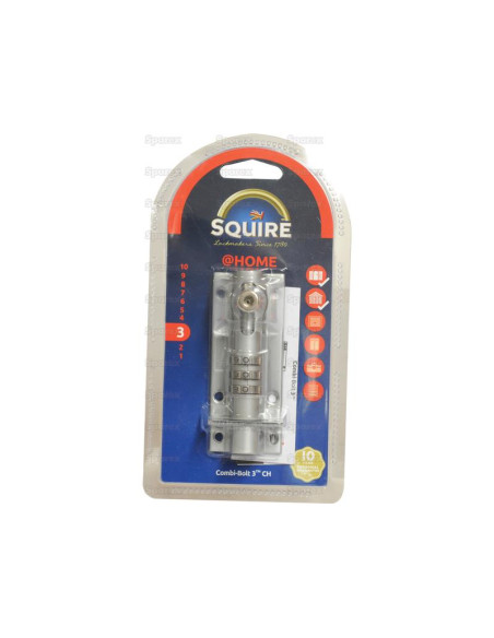 Squire Combi-3 Tornillos - Plata Acabado (Clasificación de seguridad: 3)