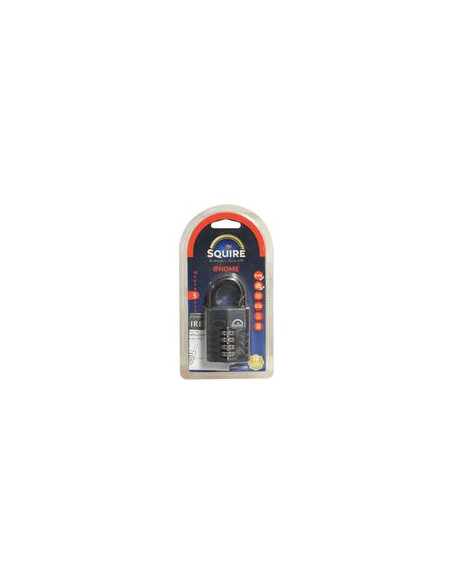 Squire Recodable CP Combination Padlock - Die Cast, Anchura del cuerpo: 50mm (Clasificación de seguridad: 5)