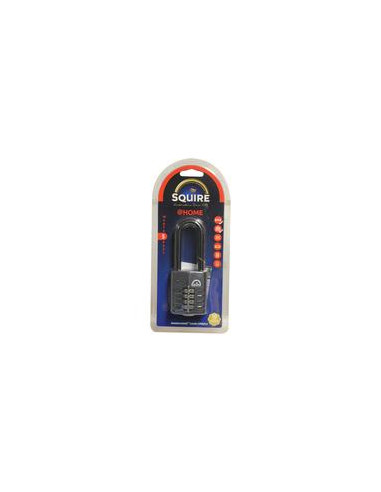 Squire Recodable CP Combination Padlock - Die Cast, Anchura del cuerpo: 50mm (Clasificación de seguridad: 5)