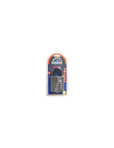 Squire Recodable CP Combination Padlock - Die Cast, Anchura del cuerpo: 60mm (Clasificación de seguridad: 6)