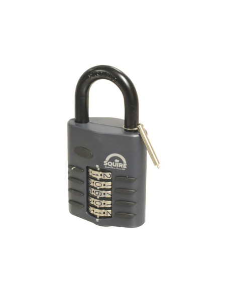 Squire Recodable CP Combination Padlock - Die Cast, Anchura del cuerpo: 60mm (Clasificación de seguridad: 6)