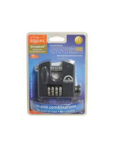 Squire Recodable Stronghold Padlock - Latón, Anchura del...