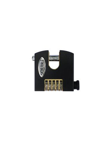 Squire Recodable Stronghold Padlock - Latón, Anchura del cuerpo: 75mm (Clasificación de seguridad: 7)