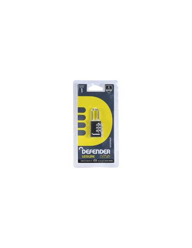 Squire Recodable Toughlock Combination Padlock - Die Cast, Anchura del cuerpo: 20mm (Clasificación de seguridad: 1)