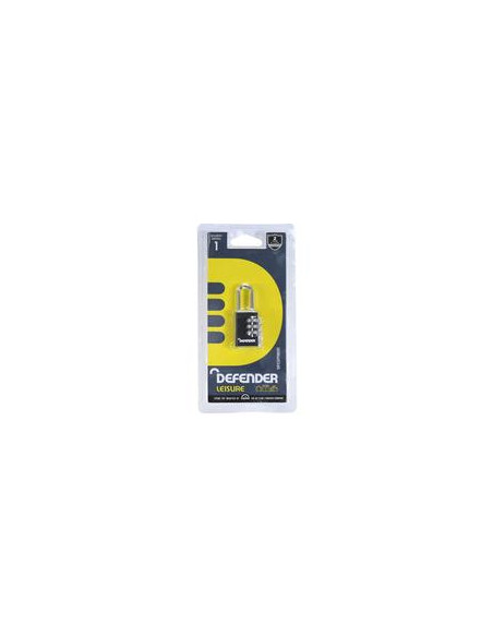 Squire Recodable Toughlock Combination Padlock - Die Cast, Anchura del cuerpo: 20mm (Clasificación de seguridad: 1)