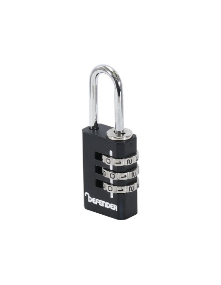 Squire Recodable Toughlock Combination Padlock - Die Cast, Anchura del cuerpo: 20mm (Clasificación de seguridad: 1)