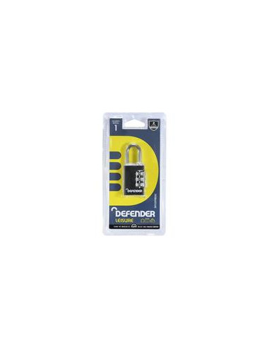 Squire Recodable Toughlock Combination Padlock - Die Cast, Anchura del cuerpo: 30mm (Clasificación de seguridad: 2)