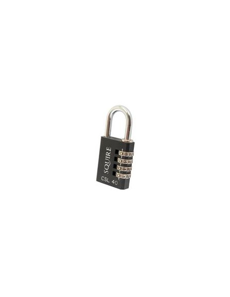 Squire Recodable Toughlock Combination Padlock - Die Cast, Anchura del cuerpo: 38mm (Clasificación de seguridad: 4)