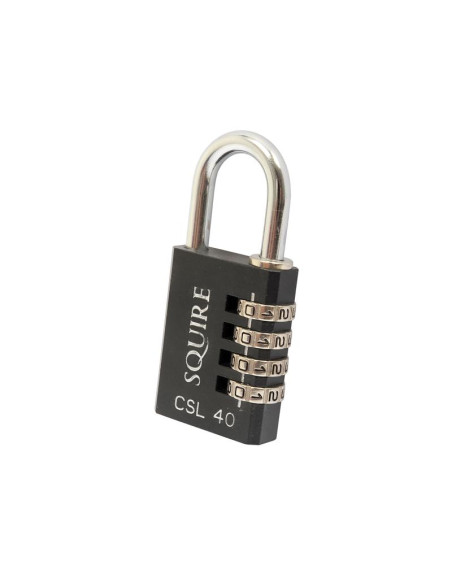 Squire Recodable Toughlock Combination Padlock - Die Cast, Anchura del cuerpo: 38mm (Clasificación de seguridad: 4)