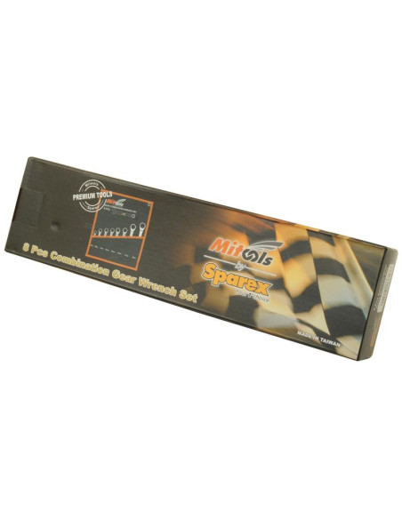 (8pcs.) Juego de Llaves de Carraca combinado