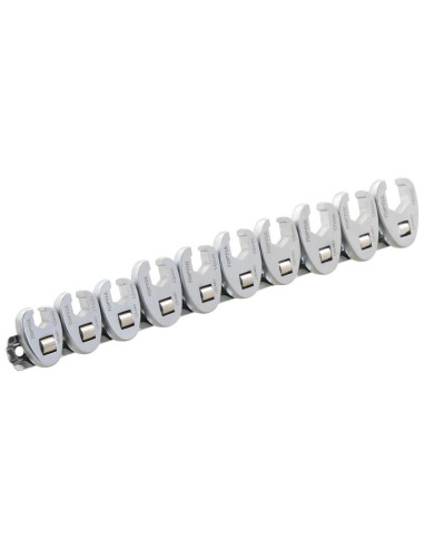 10 pza. de 3/8'' 6 PT. Juego de llave de pata...