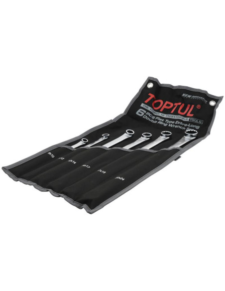 Juego de llave de doble anilla extralarga