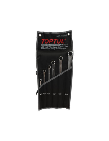 Juego de llave de doble anilla extralarga