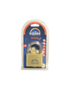 Squire Solid Brass Lion Range Padlock - Key Alike -...