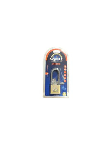 Squire Solid Brass Lion Range Padlock - Latón, Anchura del cuerpo: 14mm (Clasificación de seguridad: 3)