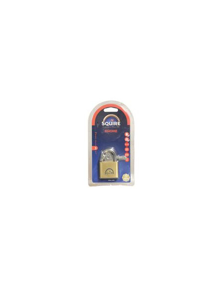 Squire Solid Brass Lion Range Padlock - Latón, Anchura del cuerpo: 39.5mm (Clasificación de seguridad: 3)