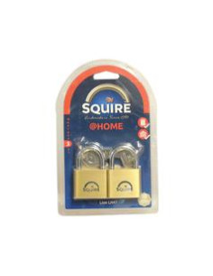 Squire Solid Brass Lion Range Padlock - Latón, Anchura...