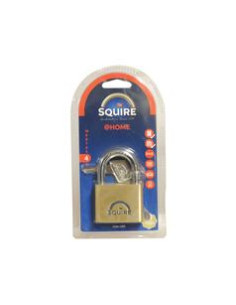 Squire Solid Brass Lion Range Padlock - Latón, Anchura...