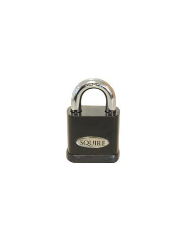 Squire Stronghold Padlock - Hardened Acero, Anchura del cuerpo: 65mm (Clasificación de seguridad: 10)