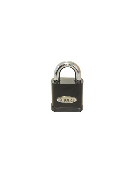 Squire Stronghold Padlock - Hardened Acero, Anchura del cuerpo: 65mm (Clasificación de seguridad: 10)