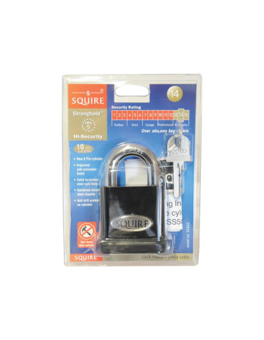 Squire Stronghold Padlock - Hardened Acero,...