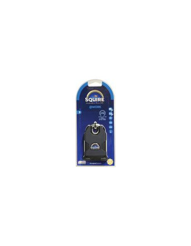 Squire Stronghold Padlock - Key Alike - Hardened Acero, Anchura del cuerpo: 50mm (Clasificación de seguridad: 9)