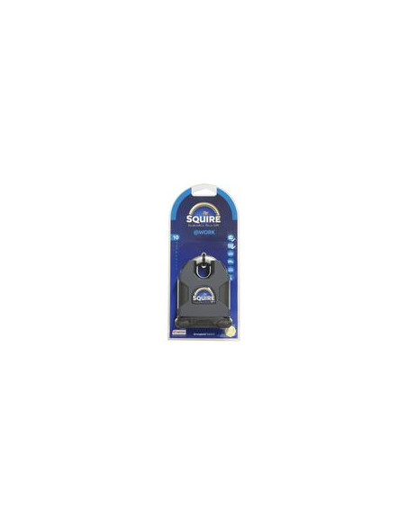 Squire Stronghold Padlock - Key Alike - Hardened Acero, Anchura del cuerpo: 65mm (Clasificación de seguridad: 10)
