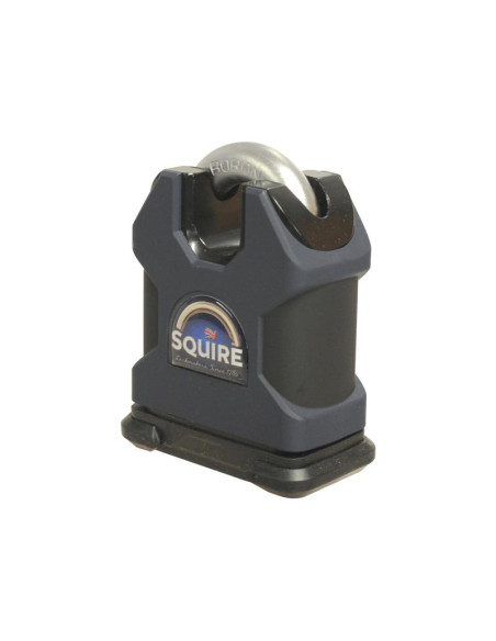 Squire Stronghold Padlock - Key Alike - Hardened Acero, Anchura del cuerpo: 65mm (Clasificación de seguridad: 10)
