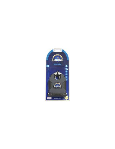 Squire Stronghold Padlock - Key Alike - Hardened Acero, Anchura del cuerpo: 65mm (Clasificación de seguridad: 10)