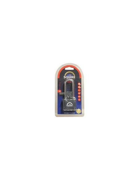 Squire Stronglock Pin Tumbler Padlock - Acero, Anchura del cuerpo: 38mm (Clasificación de seguridad: 4)