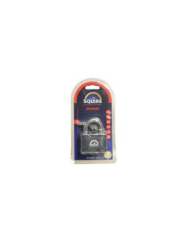 Squire Stronglock Pin Tumbler Padlock - Key Alike - Acero, Anchura del cuerpo: 54mm (Clasificación de seguridad: 5)