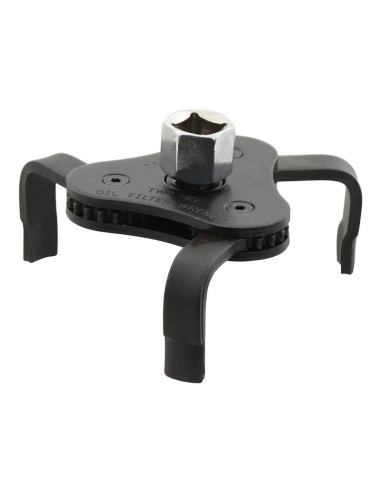 Llave de filtro de aceite de 3 patas