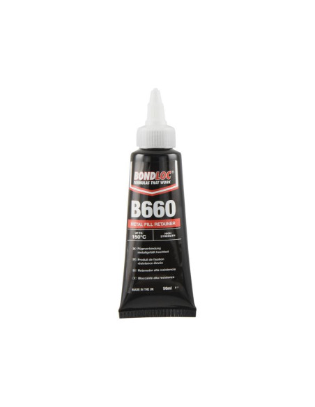 BondLoc B660 - Retenedor De Relleno De Metal - 50ml