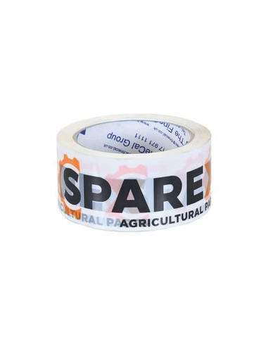 Cinta Adhesiva Con Nombre - Sparex, Anchura: 50mm x Longitud: 66m