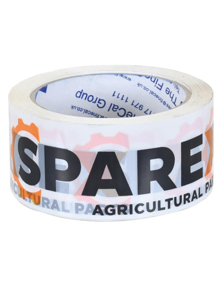 Cinta Adhesiva Con Nombre - Sparex, Anchura: 50mm x Longitud: 66m