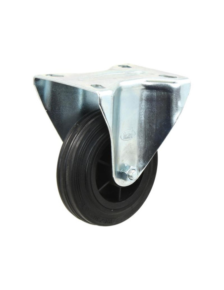 Fija Goma Ruedas Goma - Capacidad: 205kgs, Ø rueda: 200mm